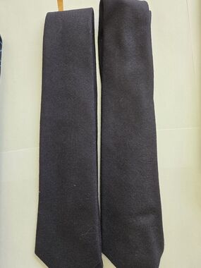 Rooster Black Knit Tie Pair